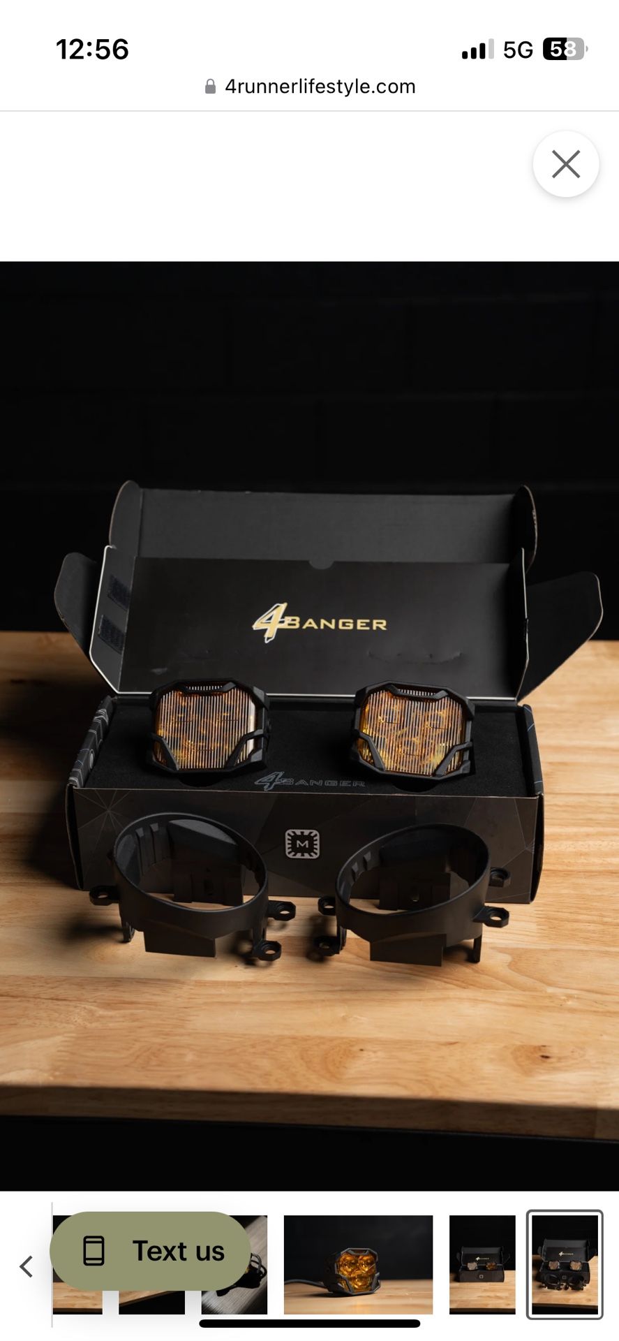 morimoto 4banger fog lights