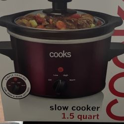 Cooks Slow Cooker 1.5 Qt