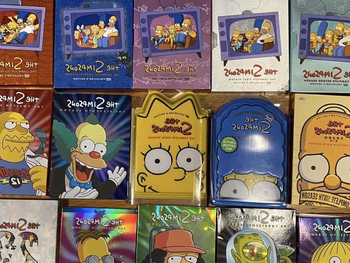 Simpson Dvd And Blu-ray Lot
