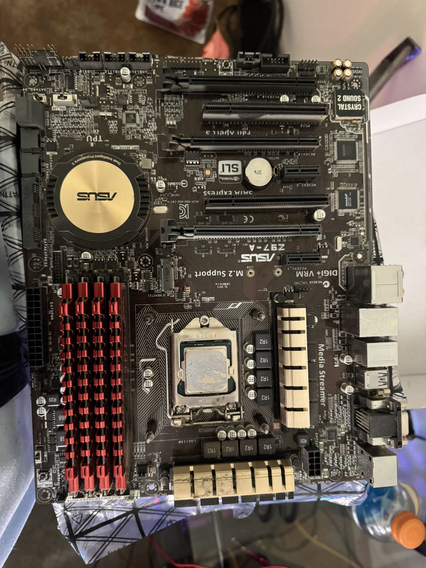 Motherboard CPU Combo