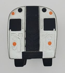 MTA Los Angeles Rail Subway Car Breda A650 Merch Foam Stress Relief Metro Train Collector Art Graffiti Transit IRT Silver Bird New York