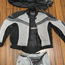 Tourmaster Intake Series 2 riding jacket & pants.  