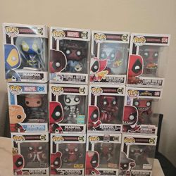 deadpool pop vinyl collection 