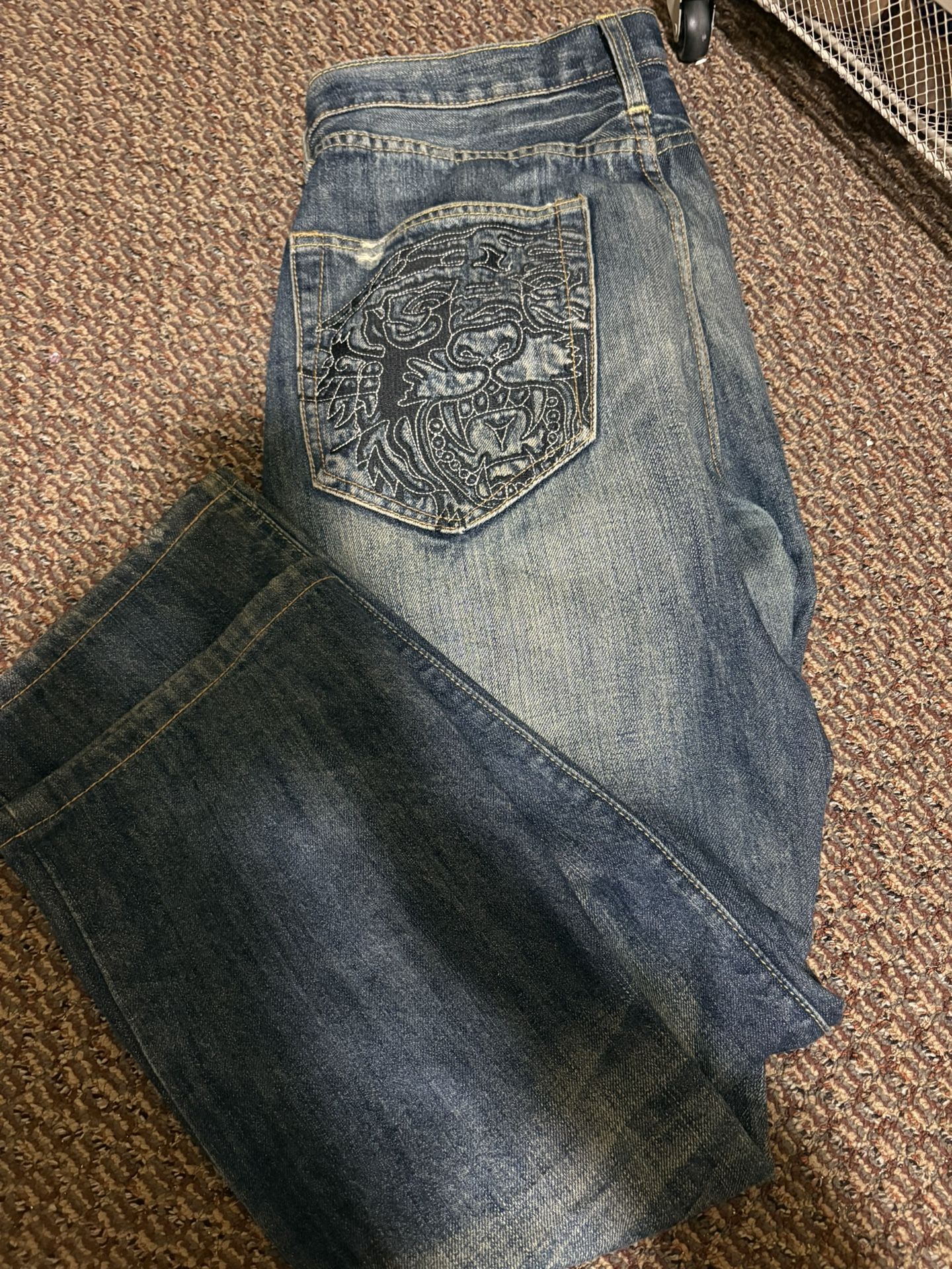 vintage christian audigier ed hardy jeans 