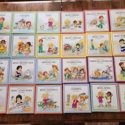 1988 Joy Berry Help Me Be Good Children's Book Set - 24 Books Total