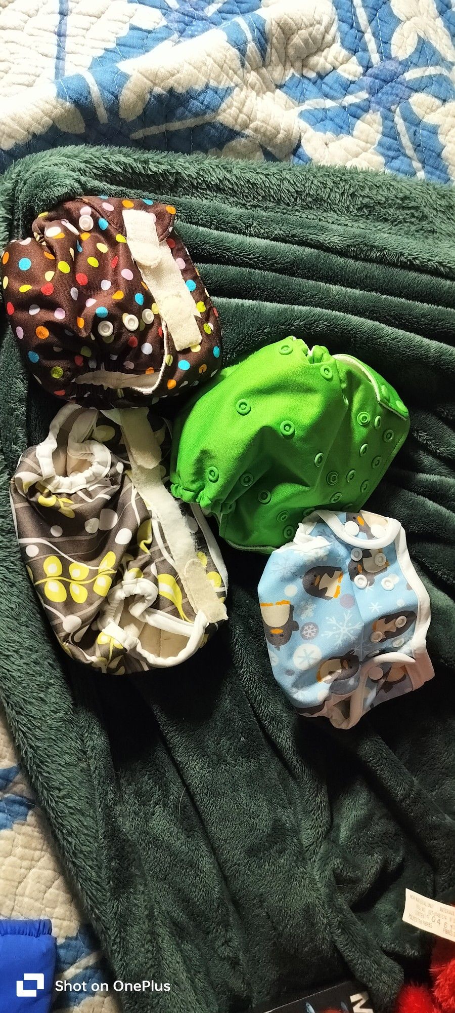 Reusable Diapers $2 Each4 Them