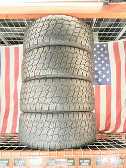 🎁 4 USED TIRES LT265/60R20 NITTO TERRA GRAPPLER G2 ALL TERRAIN 265 60 20