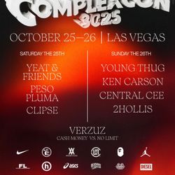 COMPLEXCON 2 TICKETS 