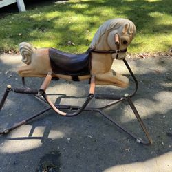 Vintage Wonder Horse Spring Rocking Horse