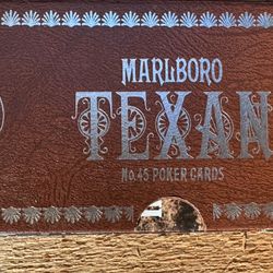 Marlboro Old West Playing Cards 