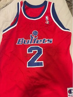 Chris Webber vintage Washington Bullets jersey