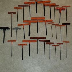 Torque Alan Head T Wrench Set 
