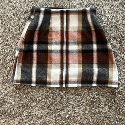 Plaid Skirt 