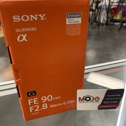 Sony 90mm 2.8 Macro FF