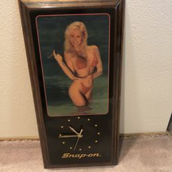 Vintage Snap On Clock