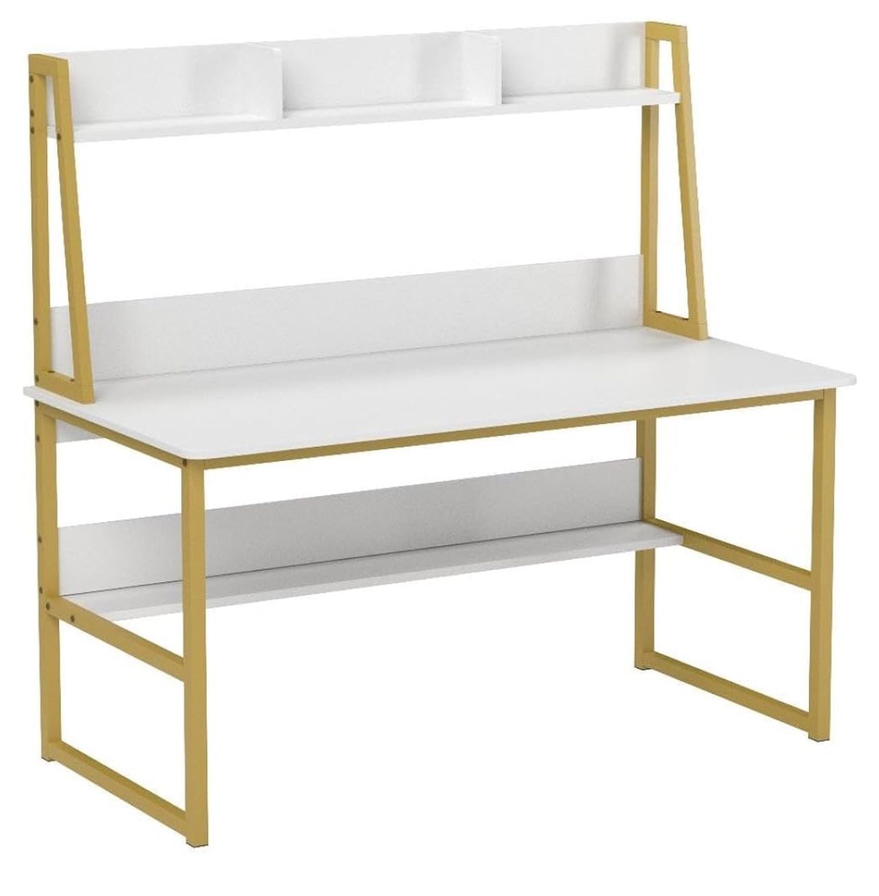 White/gold Desk 