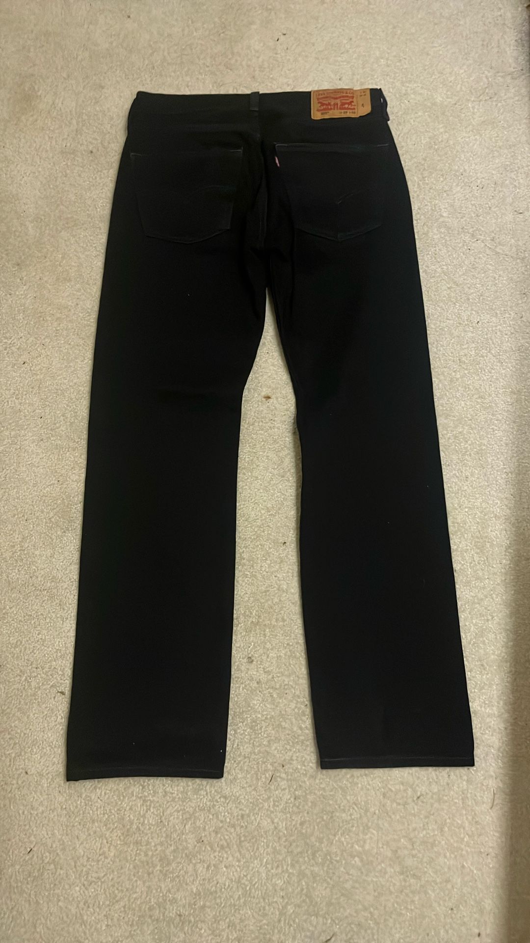 Black Levi’s Jeans 501’s