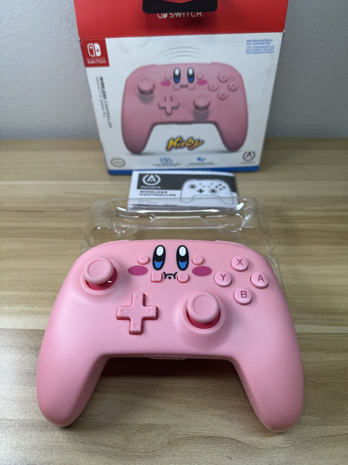 PowerA Wireless Nintendo Switch Controller - Kirby