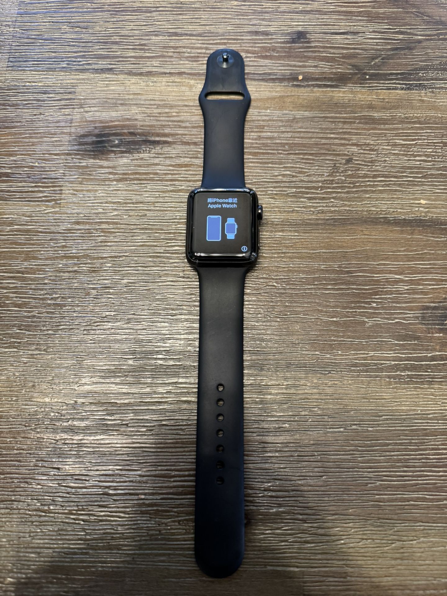 Apple Watch Series 2, 42mm, Black Stainless Steel