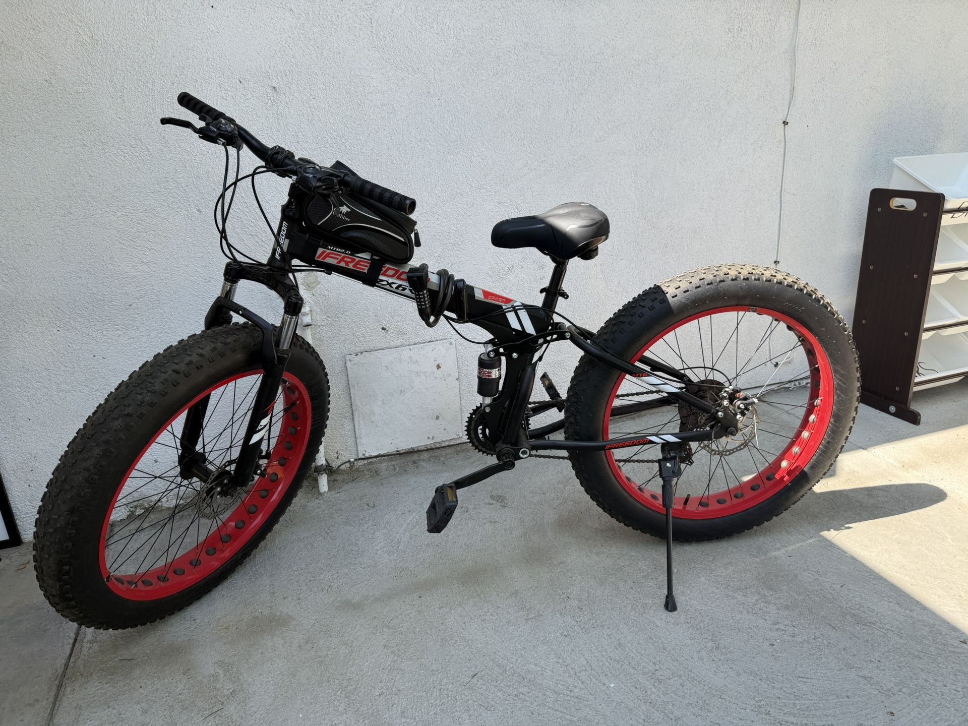 26”Inch Fat Tire Folding Mountain Bike