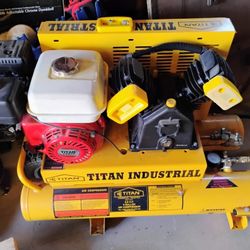 Titan Wheelbarrow Type Gas Air Compressor
