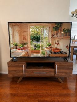 (on hold until 5/30, 4pm) LG 65” 4K TV + TV Stand