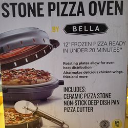 NEW Bella Stone Pizza Oven 1200 Watts - Cooks from frozen!!