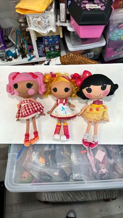 Lalaloopsy dolls lot