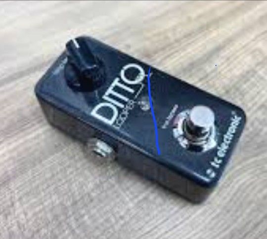 Tc Helicon Ditto Looper Pedal. Power Supply Not Incl. 24 Bit Allows For Considerably More Headroom Than, Say, AND Rc-3. Works Perfect.