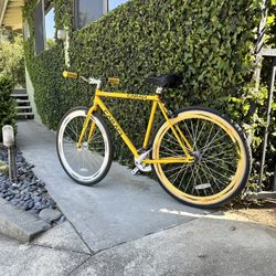 Yellow Caraci Mountain Bike