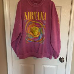 Nirvana Sweatshirt Oversized S/M