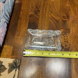 Vintage Glass Dish 
