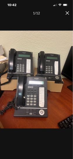 Panasonic Digital Business Office Phones – Lot of 3