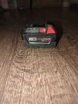 Milwaukee M18  Red Lithium Xc 3.0 Battery 