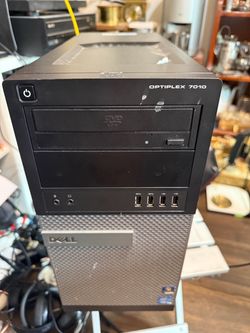 Dell OptiPlex 7010 Desktop Computer – Intel i7-3770 / 8GB RAM / Windows 10 Pro. It needs Wi-Fi adapter. I connect to Ethernet cable. It has been reset