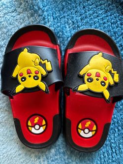 Kids Pikachu Pokémon Slide Sandals size EU 20-21 / 150