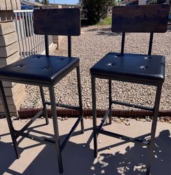 Bar Stools Set of 2, 16.5in