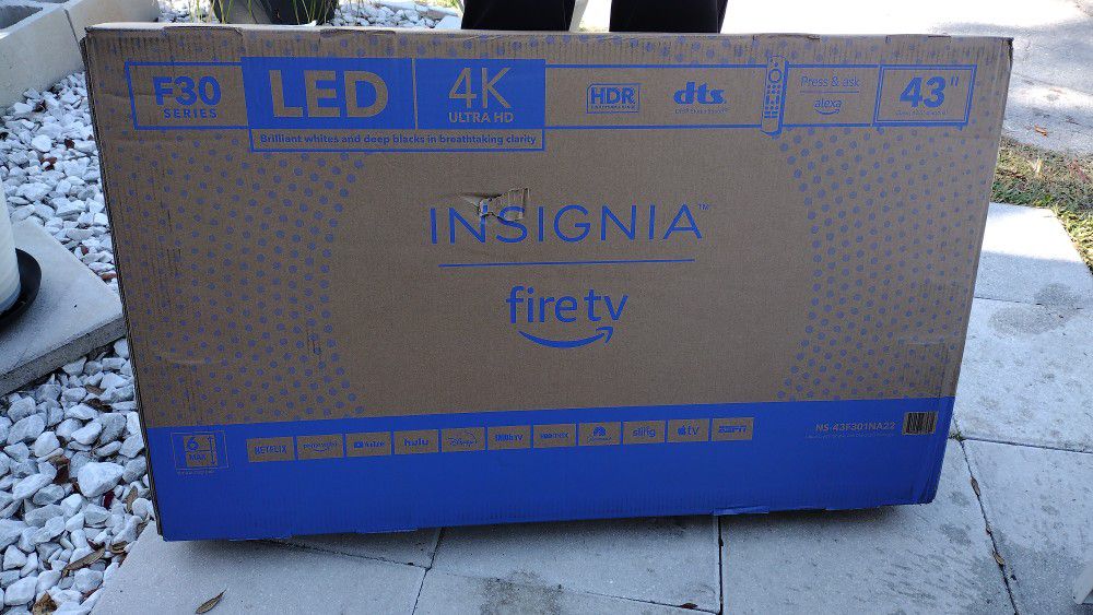 INSIGNIA 43" Class F30 LED 4k UHD Smart Fire TV