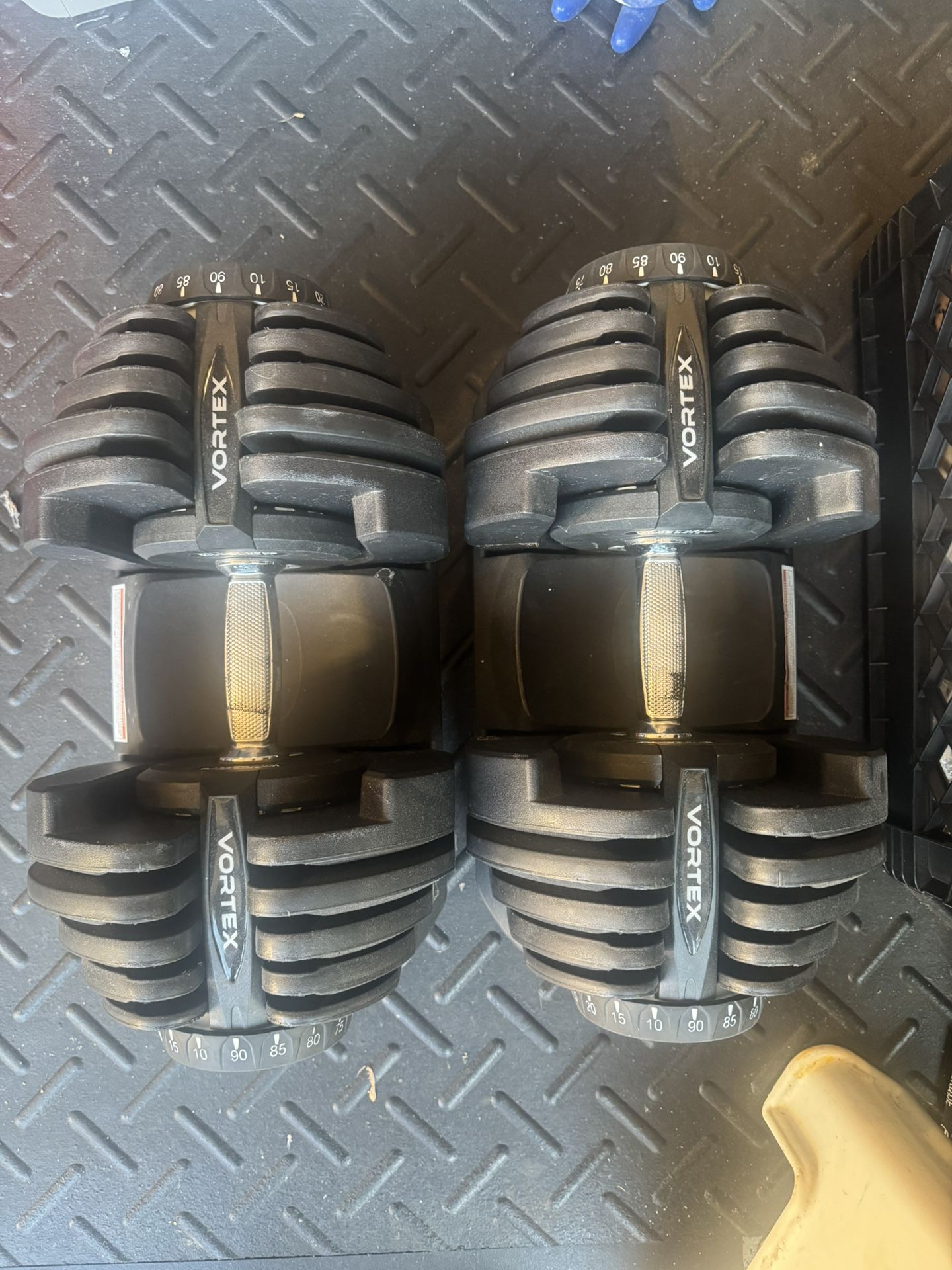 Vortex Adjustable Dumbbells 10-90