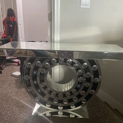 Glass Console Table