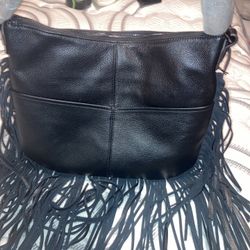Aimee Kestenberg Women’s Leather Crossbody Beach Babe Fringe Hobo 2024