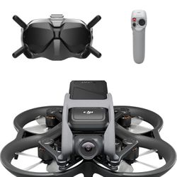 DJI Avata Pro-View Combo (DJI Goggles 2) - With RC Motion 2 Flymore Kit, 3 batteries First-Person View Drone UAV Quadcopter with 4K Stabilized Video, 