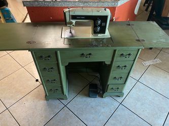Sears Kenmore Sewing Machine with Cabinet