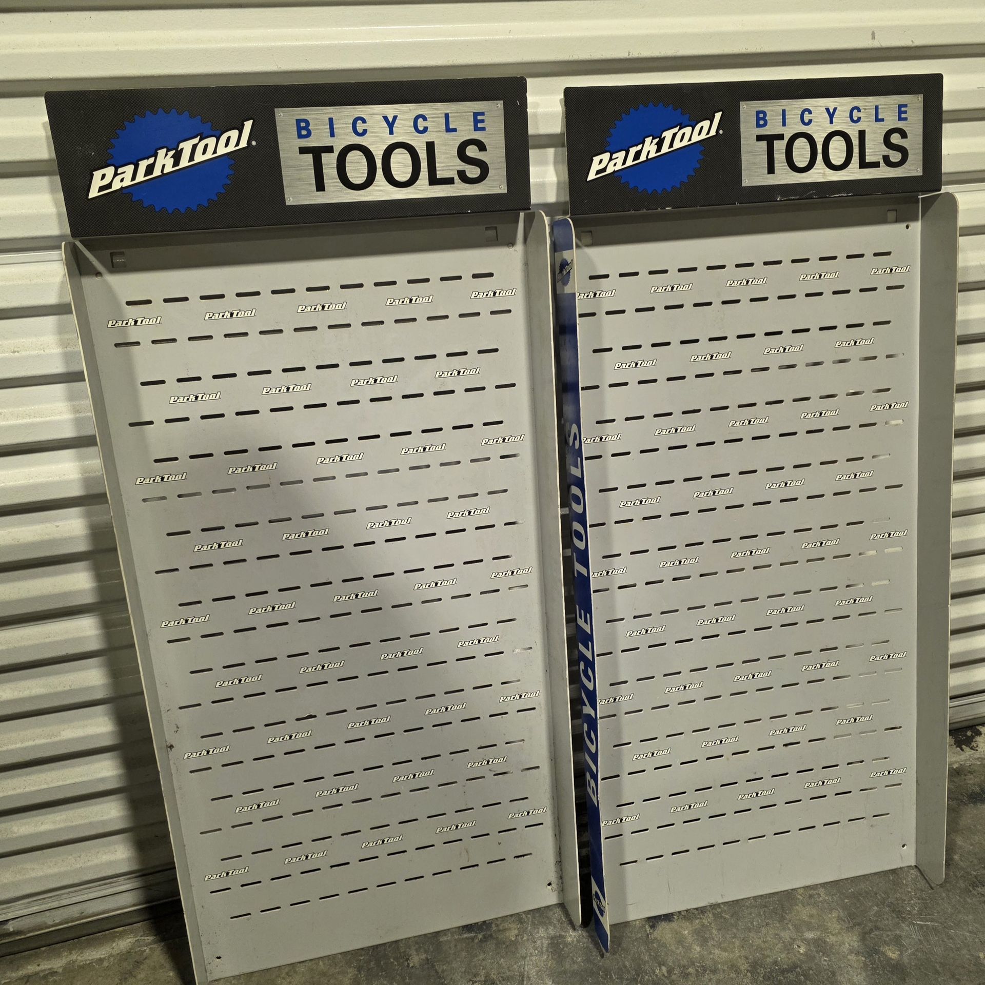 Park Tools merchandise display boards
