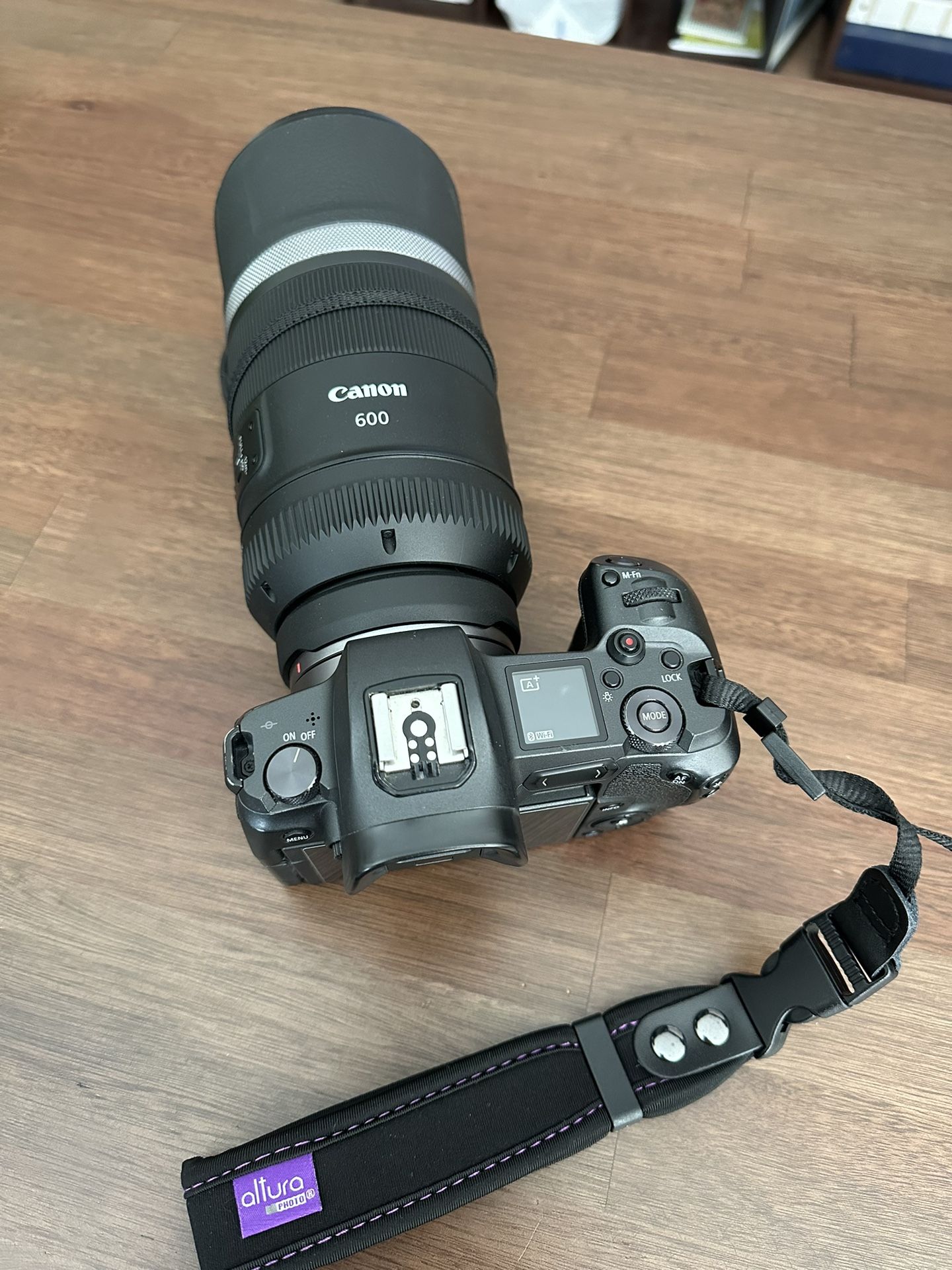 Canon EOS R 30 MP With 4K Video - With Canon RF 600 MM Zoom Lens
