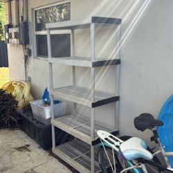 Plastic Storage Shelf