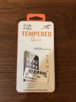 Glass Cover, iPhone X