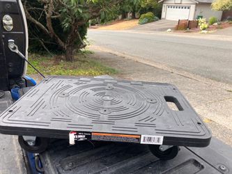Handy Lightweight Floor Dolly 200  pound weight limit in Great Condition 18” Long 12”  Wide $15 Each