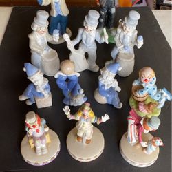 Clown Collection. Five Dollars Each For The Smaller Ones.