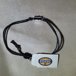 Fossil Leather Bracelet, New With Tags, Photography, Camera